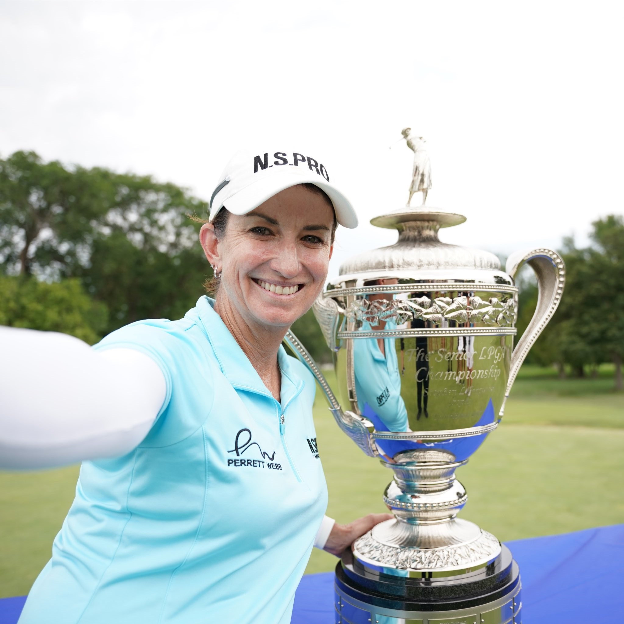 Sr LPGA Championship winner Karrie Webb